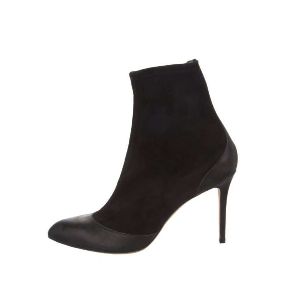 Alexa Wagner Sandra Stunning Stivaletto 90MM Black Sock Booties
